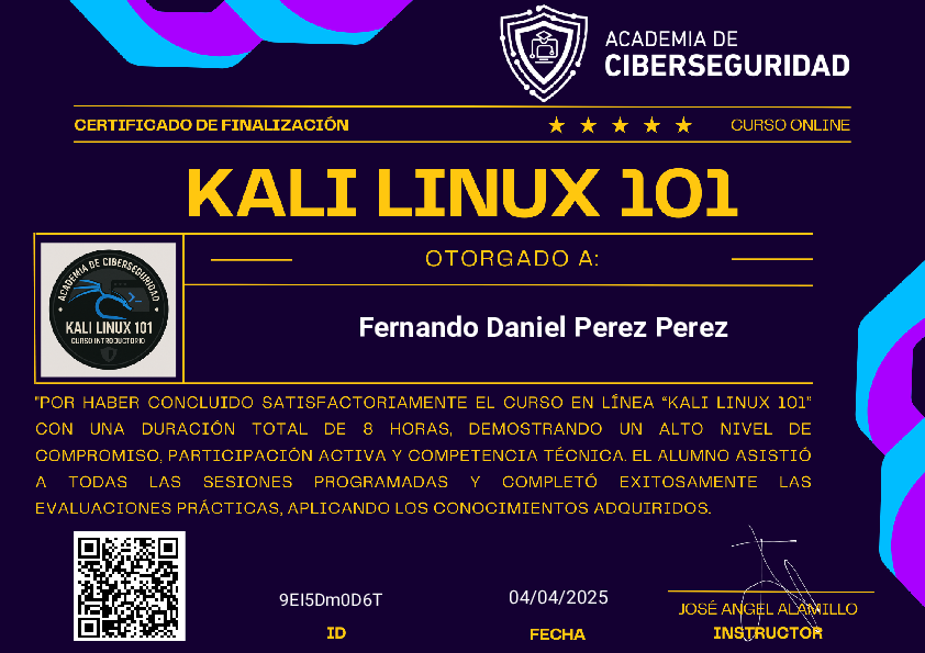 KALI LINUX 101